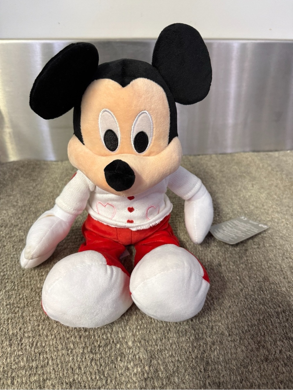 Disney Mickey Mouse Valentines Day Plush
